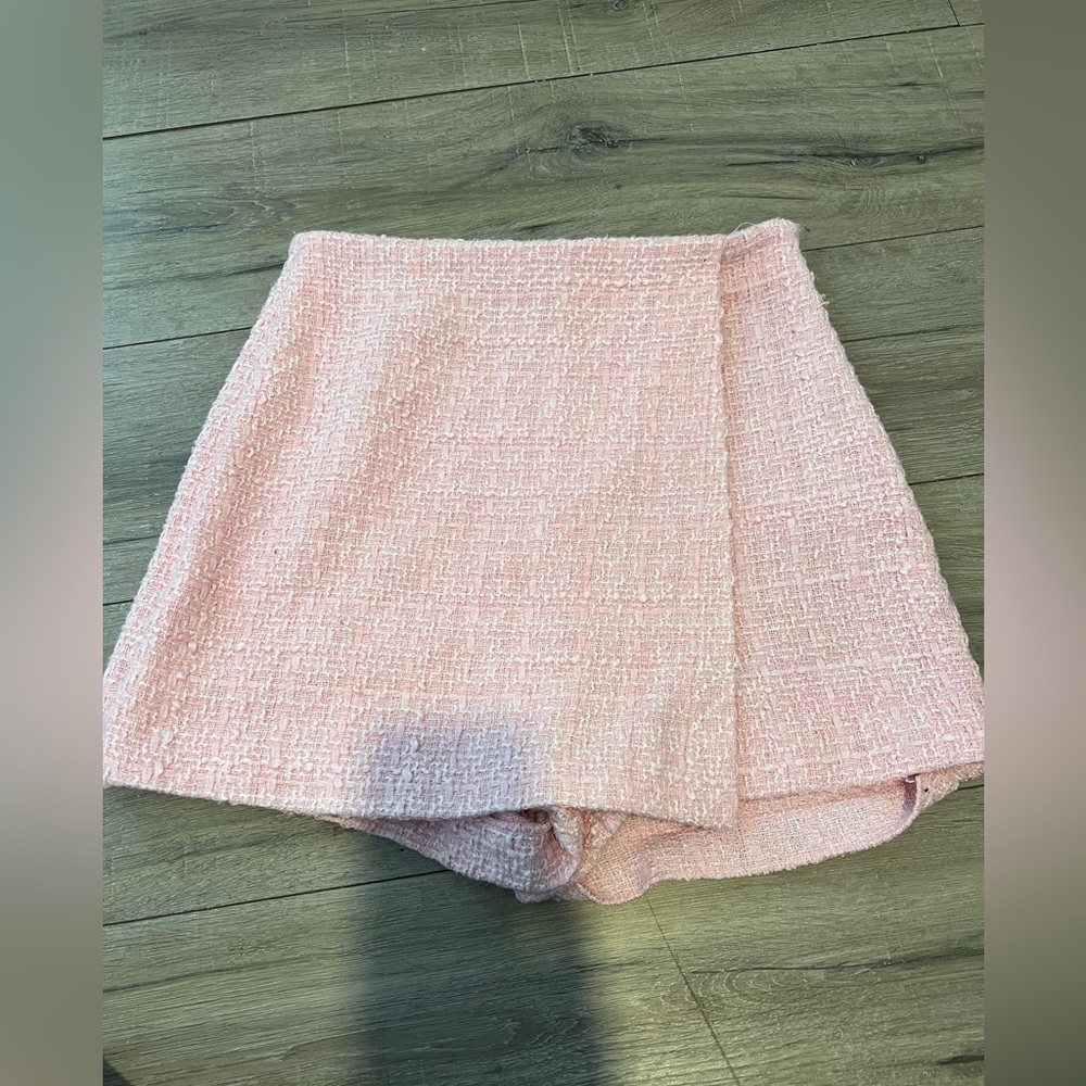 ZARA TWEED SKORT